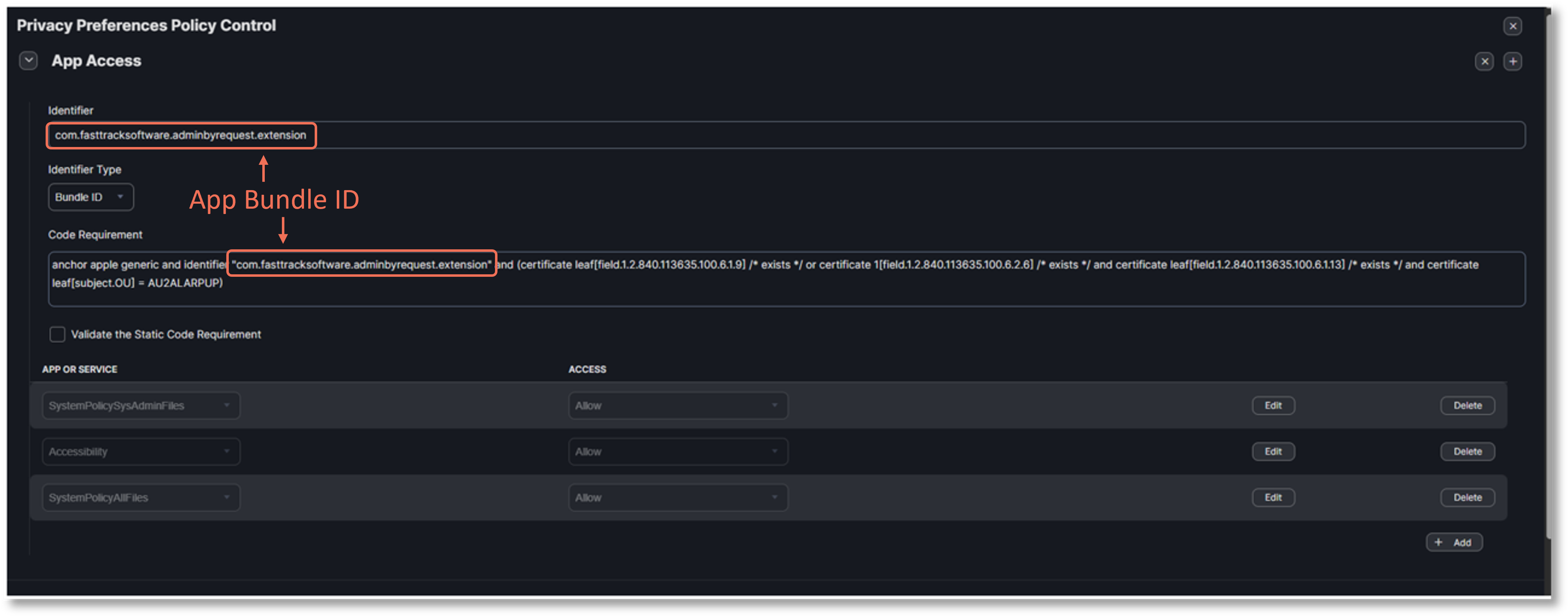 Platform SSO Identity Chain